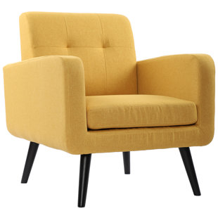 Pale yellow accent chair new arrivals